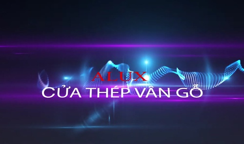 Alux - Quy trình sản xuất cửa thép Vân gỗ.